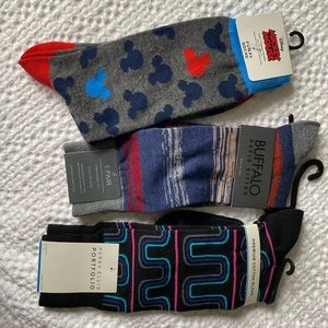 3 Pairs of Men Dress Socks